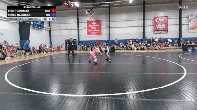 126 lbs Brett Georger, Ohio Grey vs Ethan Halstead, North Carolina Blue