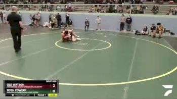 182 lbs Final - Ole Watson, Anchorage Youth Wrestling Academy vs Roth Powers, Avalanche Wrestling Association