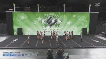 House of Legends - CardSharks [2025 L1 Mini - Medium Day 1] 2025 CSG Indy Challenge