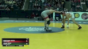 132 lbs 5th Place Match - Eddie Goss, Center Grove vs Sontonio Sessa, Crown Point