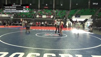 6-7A 132 Quarterfinal - MARIVEL MIGUEL, Mae Jemison vs Alicia Whitman, Thompson HS