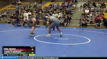 285 lbs Quarterfinal - Noel Orozco, Eastern Oregon University (Ore.) vs Garrette Branson, Embry-Riddle Aeronautical University (Ariz.)