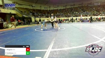 92 lbs Round Of 16 - Ian Kilgore, Eufaula Ironheads Wrestling Club vs Parker Anthony, Liberty Warrior Wrestling Club