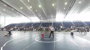 52 lbs Rr Rnd 5 - Maverick Lederer, Prescott Valley Bighorns vs Teo Gurule, Stout Wrestling Academy
