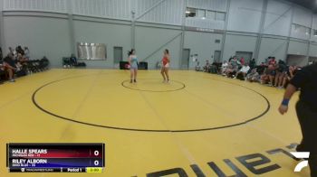 180 lbs Round 3 (8 Team) - Halle Spears, Michigan Red vs Riley Alborn, Ohio Blue