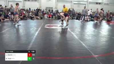 150 lbs Pools - Law Davlin, Ohio Gold 14K vs Asa Yost, Patriots Wrestling Club