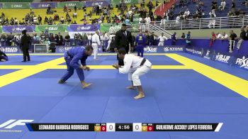 Guilherme Accioly Lopes Ferreira vs Leonardo Barbosa Rodrigues 2025 Brasileiro Jiu-Jitsu IBJJF