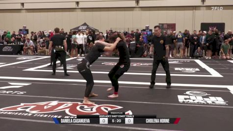 Cholena Horne vs Daniela Casanueva 2025 ADCC East Coast Trials
