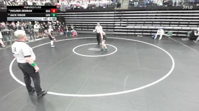 3A 150 lbs Cons. Round 1 - Jack Vigor, Carbon vs Holden Zeeman, Grantsville