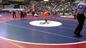 4A 190 lbs 3rd Place Match - Tasi Benavente, GRAVETTE HIGH SCHOOL vs Guice Anderson, Mena