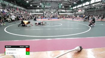 61-65 lbs 3rd Place Match - Gunnersyn Schulz, El Paso Gridley Youth Wrestlng vs James Klockowski, Champaign Wrestling Club