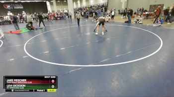 144 lbs Cons. Round 4 - Levi Dicksion, D3 Wrestling Club vs Jake Mescher, Team Idaho Wrestling Club