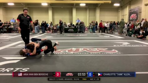 Aria Van Den Bossche vs Charlotte "TANK" Kleintank 2025 ADCC Charlotte Open