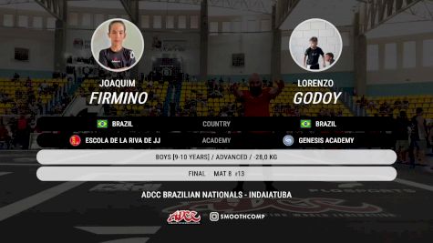 Lorenzo Godoy vs Joaquim Firmino 2025 ADCC Brazilian Nationals