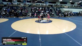 190 lbs Cons. Round 3 - Brice Bromberek, De Pere vs Alex Coffey, Mondovi/Eleva-Strum