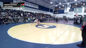 157 lbs 5th Place Match - Alek Carrera, Poly/Long Beach vs Brandon Velasquez, Dos Pueblos