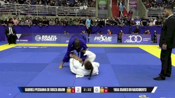 Yara Soares Do Nascimento vs Gabrieli Pessanha De Souza Marin 2025 Brasileiro Jiu-Jitsu IBJJF