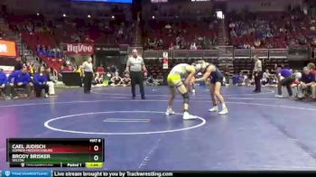 1A-113 lbs 5th Place Match - Cael Judisch, Sumner-Fredericksburg vs Brody Brisker, Wilton