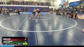 152 lbs Cons. Round 2 - Hank Hunt, American Falls vs Jaden Owens, Mountain Home