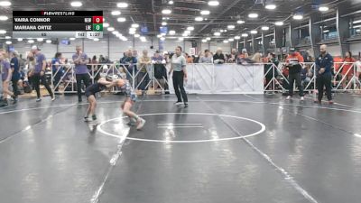 65 lbs Round 1 (1:30pm Friday) - Mariana Ortiz, Lady Reapers vs Vaira Connor, NEWHALE