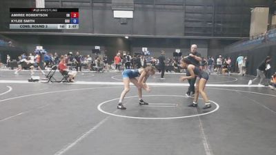 103 lbs Cons. Round 3 - Amiree Robertson, Unattached vs KyLee Smith, Graceland University