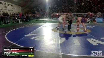 2A 220 lbs Champ. Round 1 - Nolan Darrough, New Plymouth vs Jackson Nantell, St. Maries