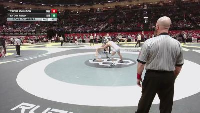 190 lbs Cons. Quarters - Trent Johnson, Patrick Henry vs Kydin Reed, Riverdale