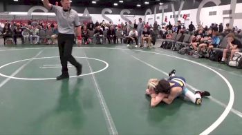 85 lbs Quarterfinals (8 Team) - Emilio Albanese, PA Alliance vs Tate St Laurent, Indiana Outlaws
