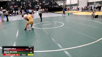 149 lbs Quarterfinal - Breck Williams, Adams State vs Antonio Avila, Wyoming