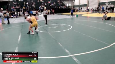 149 lbs Quarterfinal - Breck Williams, Adams State vs Antonio Avila, Wyoming