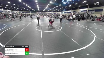 116 lbs Consi Of 32 #1 - Jordan Duszynski, Speakeasy vs Mason Clowminzer, San Marcos HS