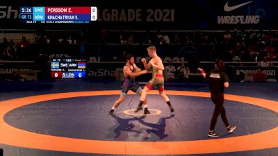 72 kg Final 3-5 - Erik Arthur Persson, Swe vs Shant Khachatryan, Arm