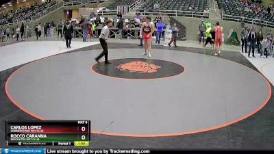 187 lbs 2nd Place Match - Rocco Caranna, Deschutes Mat Club vs Carlos Lopez, Cornerstone Mat Club