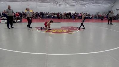 98 lbs Round Of 16 - Bentley Ault, Hanover vs Kolston Piper, Greencastle