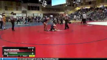 120 lbs 5th Place Match - Billy Townson, Poway vs Allan Hendricks, Calvary Chapel (Santa Ana)