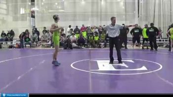 126 lbs Round 2 (4 Team) - Ethan Elswick, HEAVY HITTING HAMMERS vs Cage Hefner, BANDYS HIGH SCHOOL