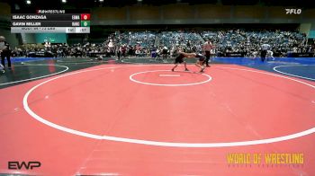 73 lbs Consi Of 8 #1 - Isaac Gonzaga, EGWA vs Gavin Miller, Rancho Bernardo Wrestling Club (RBWC)
