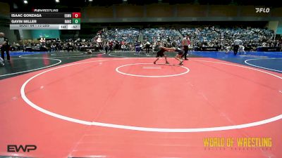 73 lbs Consi Of 8 #1 - Isaac Gonzaga, EGWA vs Gavin Miller, Rancho Bernardo Wrestling Club (RBWC)