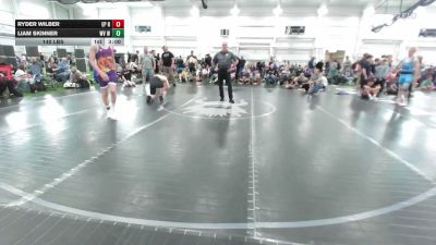 140 lbs Round Robin 3 - Ryder Wilber, EP Rattlers - MS vs Liam Skinner, WV Wild - MS