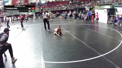 56 lbs Cons. Round 1 - Charlie Stec, Valentine Wrestling Club vs Ryker Dolezal, Seward Wrestling Club