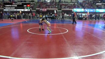 97 lbs Quarterfinal - Briggs Dopp, Northeast MT Wrestling Club vs Camdyn Chavez, Darkhorse Wrestling Club