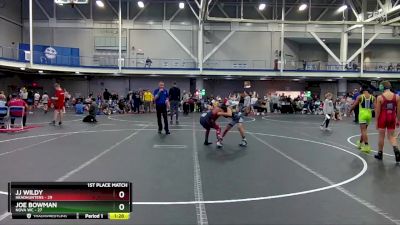 92 lbs Finals (2 Team) - Joe Bowman, NOVA WC vs JJ Wildy, Headhunters