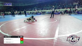 55 lbs Consolation - Bronson Stephens, F-5 Grappling vs Chandler Robinson, Best Trained