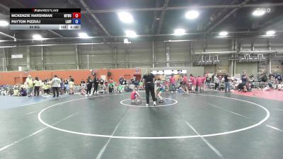 37 kg Rr Rnd 1 - Mckenzie Harshman, Maine Trappers White - GK8E vs Payton Pizzuli, Lady Warriors United - GK8E