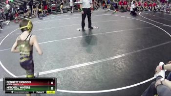 65 lbs Round 3 (6 Team) - Mitchell Waters, Kansas Anaconda vs Bennett Monson, North Dakota 1