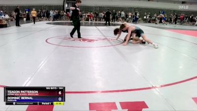 144 lbs Cons. Round 2 - Dominic Bernal, Missouri vs Teagon Patterson, Ozark High School Wrestling