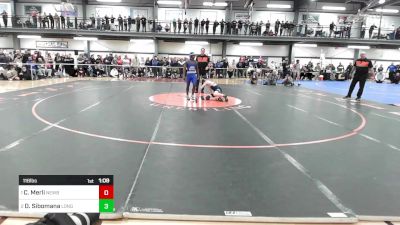 116 lbs Final - Cooper Merli, Newburgh vs Dunia Sibomana, Long Beach