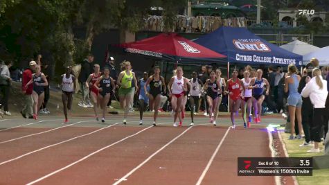 Women's 1500m Invite, Finals 6