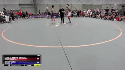 150 lbs Round 3 (8 Team) - Luis Alberto-Desilva, Pennsylvania vs Evan Gosz, Illinois