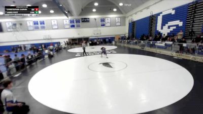 106 lbs Champ. Round 2 - James Pritt, Lion Of Judah Wrestling Academ vs Christopher Cardiel, Rancho Bernardo Wrestling